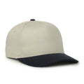 Outdoor Cap 560 Two-Tone 5-Panel Cap – High Crown, Structured Cotton Twill with Comfort Sweatband