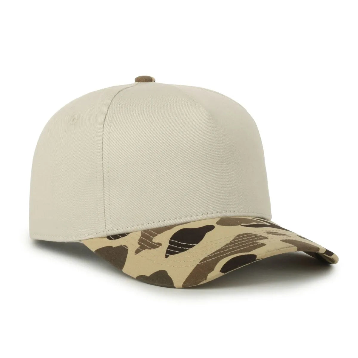 Outdoor Cap 560 Two-Tone 5-Panel Cap – High Crown, Structured Cotton Twill with Comfort Sweatband