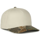 Outdoor Cap 560 Two-Tone 5-Panel Cap – High Crown, Structured Cotton Twill with Comfort Sweatband