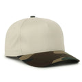 Outdoor Cap 560 Two-Tone 5-Panel Cap – High Crown, Structured Cotton Twill with Comfort Sweatband