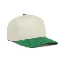 Outdoor Cap OC560GLTR – Two‑Tone Ladies’ 5‑Panel Glitter Cap with Structured Mid Crown