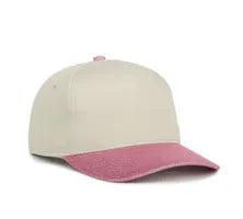 Outdoor Cap OC560GLTR – Two‑Tone Ladies’ 5‑Panel Glitter Cap with Structured Mid Crown