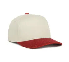 Outdoor Cap OC560GLTR – Two‑Tone Ladies’ 5‑Panel Glitter Cap with Structured Mid Crown