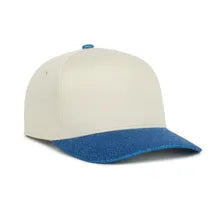 Outdoor Cap OC560GLTR – Two‑Tone Ladies’ 5‑Panel Glitter Cap with Structured Mid Crown