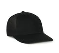 Outdoor Cap OC770L – Pro‑Round High‑Profile Structured Mesh‑Back Cap with Slight Pre‑Curved Visor