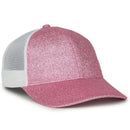 Outdoor Cap Glitter Trucker Cap