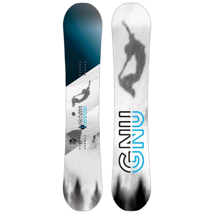 Gnu GWO Snowboard (156cm, 159W) 2024