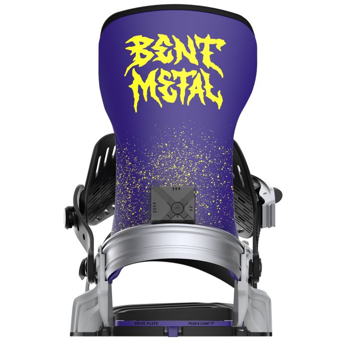 Bent Metal Transfer Snowboard Bindings - Men's 2025 | Crafted for versatile performance in all terrains