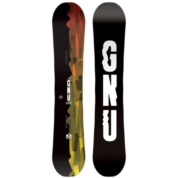 GNU GWO Snowboard - Men's 2025 | Prepared for anything with a catch-free, carvy, and floaty BTX Hybrid Contour