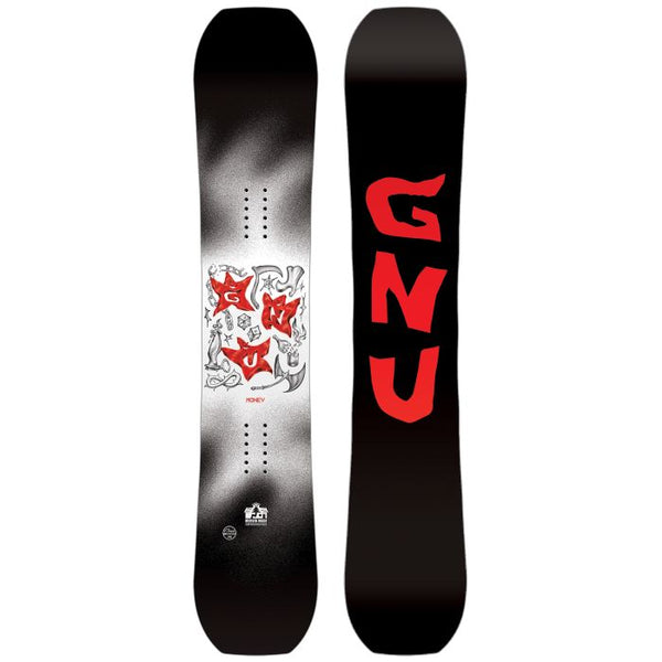 GNU Money Snowboard - Men's 2025 | Future freestyle inspired all terrain utility