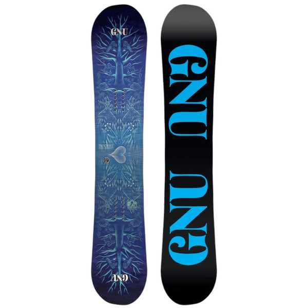 GNU Pro Choice Snowboard - Women's 2025 | Premium All-Mountain Snowboard with C3 Camber, Asymmetry, and Magne-Traction for Pro-Level Performance