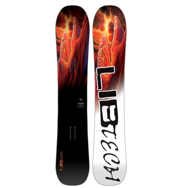 Lib Tech Dynamo Snowboard - Men's 2025 | Directional All-Terrain Freeride Snowboard with C3 Camber, Magne-Traction, and Sustainable Core