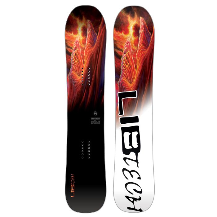 Lib Tech DynaSword Snowboard - Kids' 2025 | Small Rider All-Terrain Freeride Snowboard with C3 Camber, Magne-Traction, and Sustainable Core