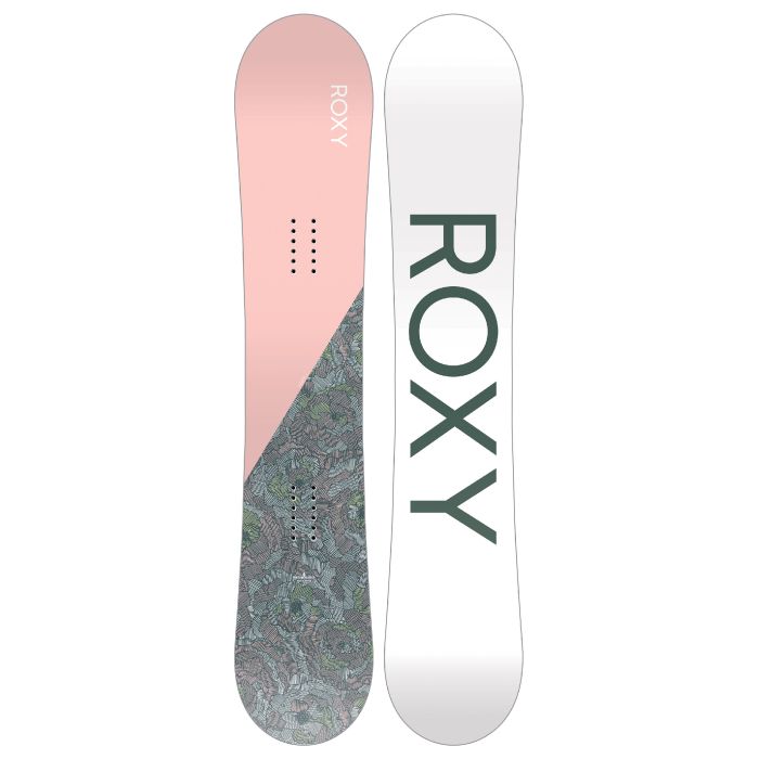 Roxy Dawn Snowboard - Women's 2025 | Beginner-Friendly Design and Magne-Traction for predictable control and smooth progression.