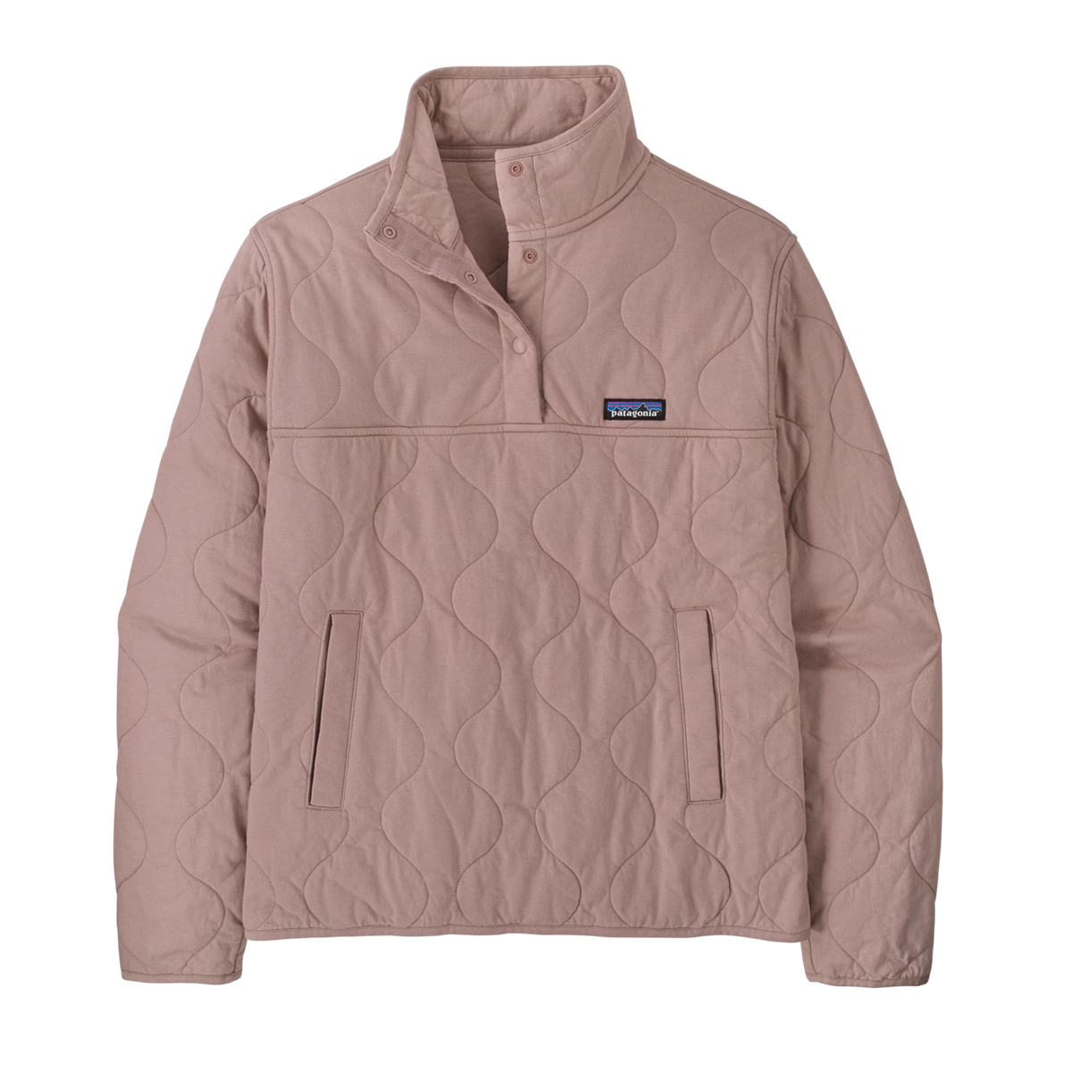 Patagonia Daily Quilted Snap-T Pullover - Women's - Stingray Mauve
