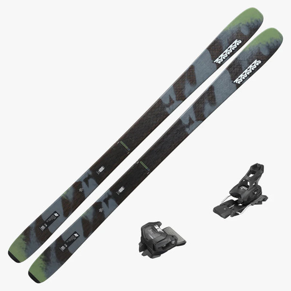 2025 K2 Mindbender 96C Skis With Marker Griffon 13 Bindings - Versatile, Easy-to-Ski Performance for All Snow Conditions