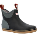 Xtratuf Men's 6in Ankle Deck Boot - Black Deep Storm