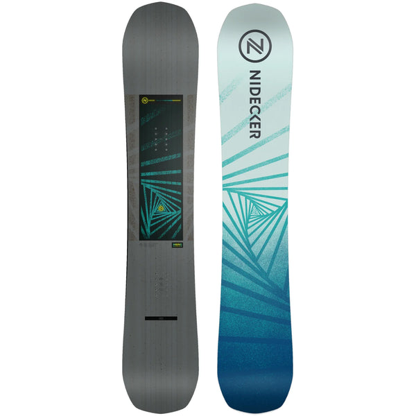 Nidecker Merc Snowboard - Men's 2025 | A perfect platform for mastering new tricks, the Play Snowboard is forgiving and easy to maneuver.