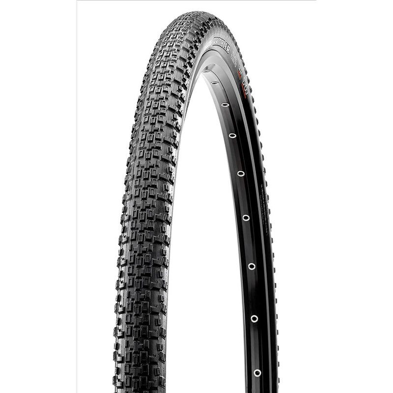 Maxxis Rambler Dual Compound Gravel Tubeless Ready Folding Tire | Gravel Performance with Speed and Versatile Traction