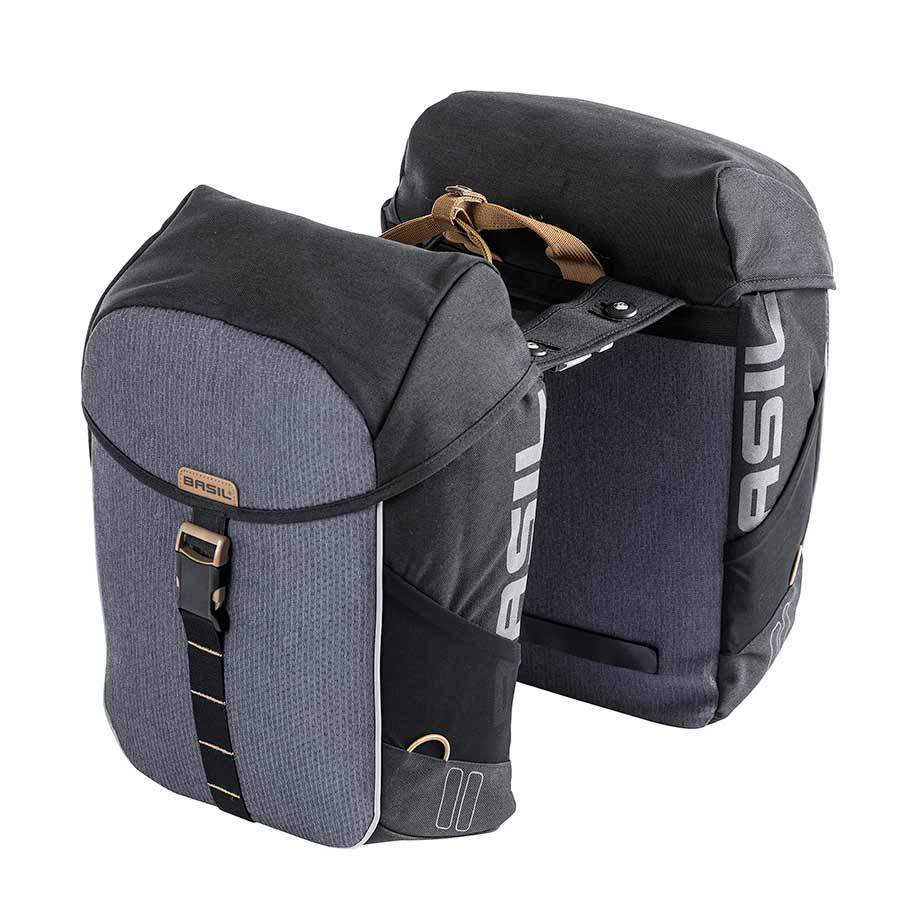 Basil Miles MIK 34L Pannier Bag 34L Sporty Waterproof Double Pannier with MIK Compatibility