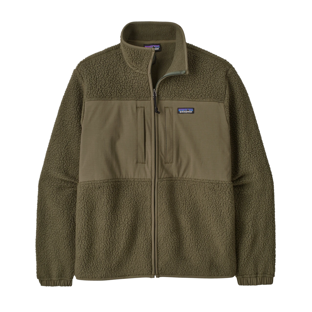 Patagonia Retro Pile Patch Jacket - Men's - Basin Green