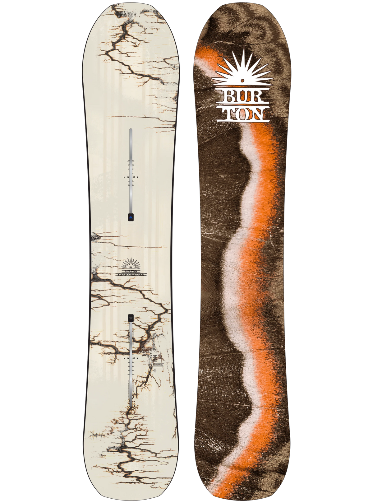 Burton Cartographer Camber Snowboard 2027 - Fractal Burning