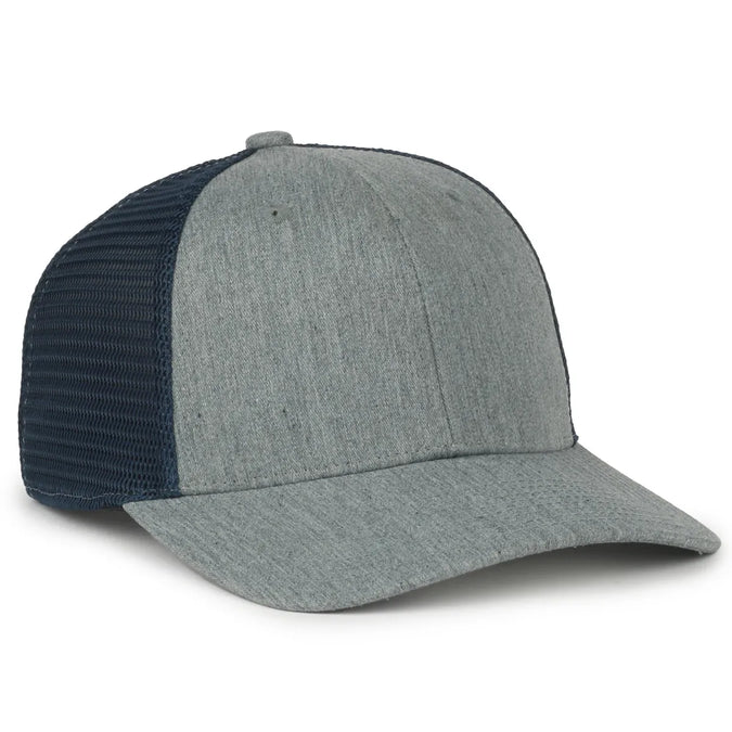 Outdoor Cap FLX672M ProFlex Stretch Mesh Cap – Structured Pro Round Crown, Premium Cotton Twill, Adjustable Sweatband