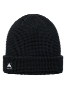 Burton Recycled Waffle Knit Beanie - True Black