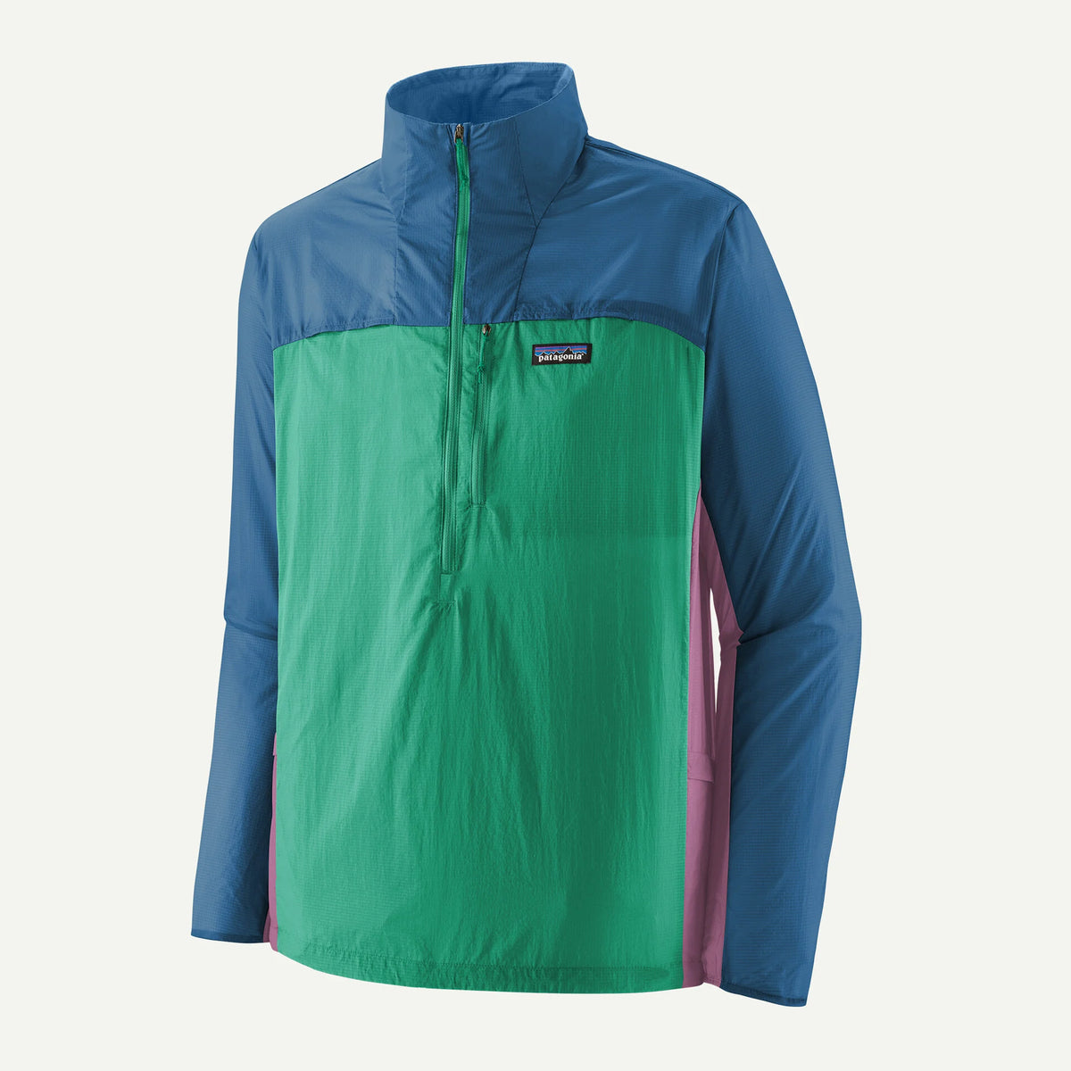 Patagonia Houdini Stash 1/2 Zip Pullover Men's – Lightweight Packable Wind Shell