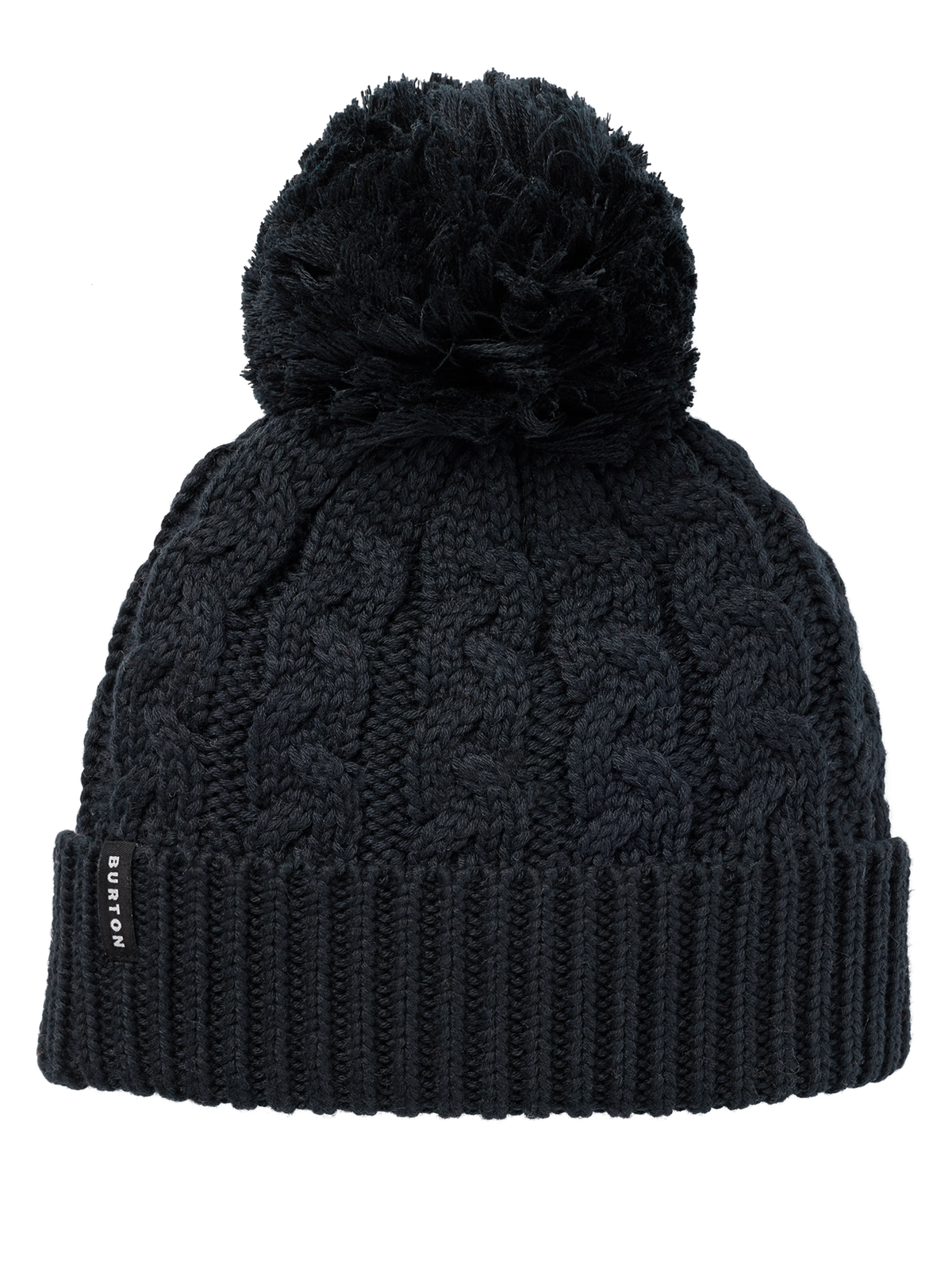 Burton Zippy Fleece-Lined Beanie - True Black