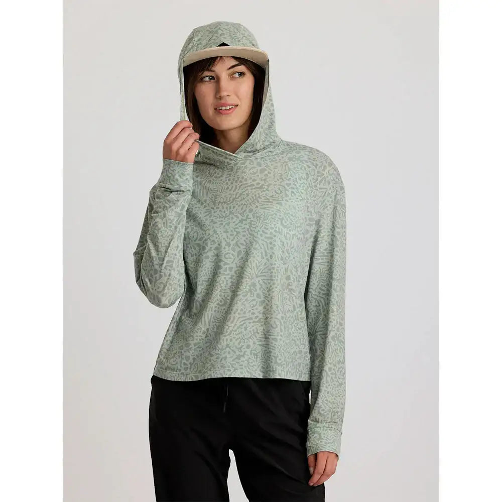 Free Fly Women's Elevate Lightweight Hoodie – Breathable & Sun-Protective