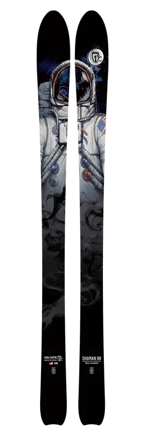 Icelantic Shaman 99 Skis – All-Mountain Carving Power with Iconic Shape