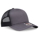 OTTO CAP® 112-1  - 6 Panel Mid Profile Mesh Back Trucker Hat