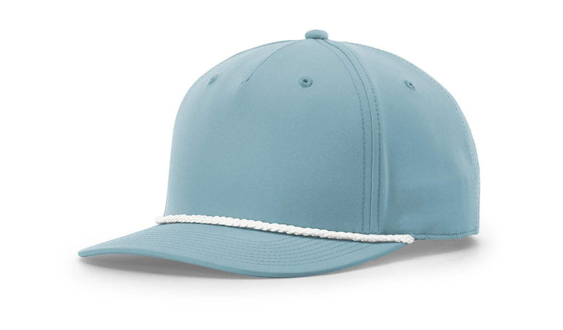 Richardson 258 Snapback Rope Hat Five Panel Classic Rope Cap Performance Polyester