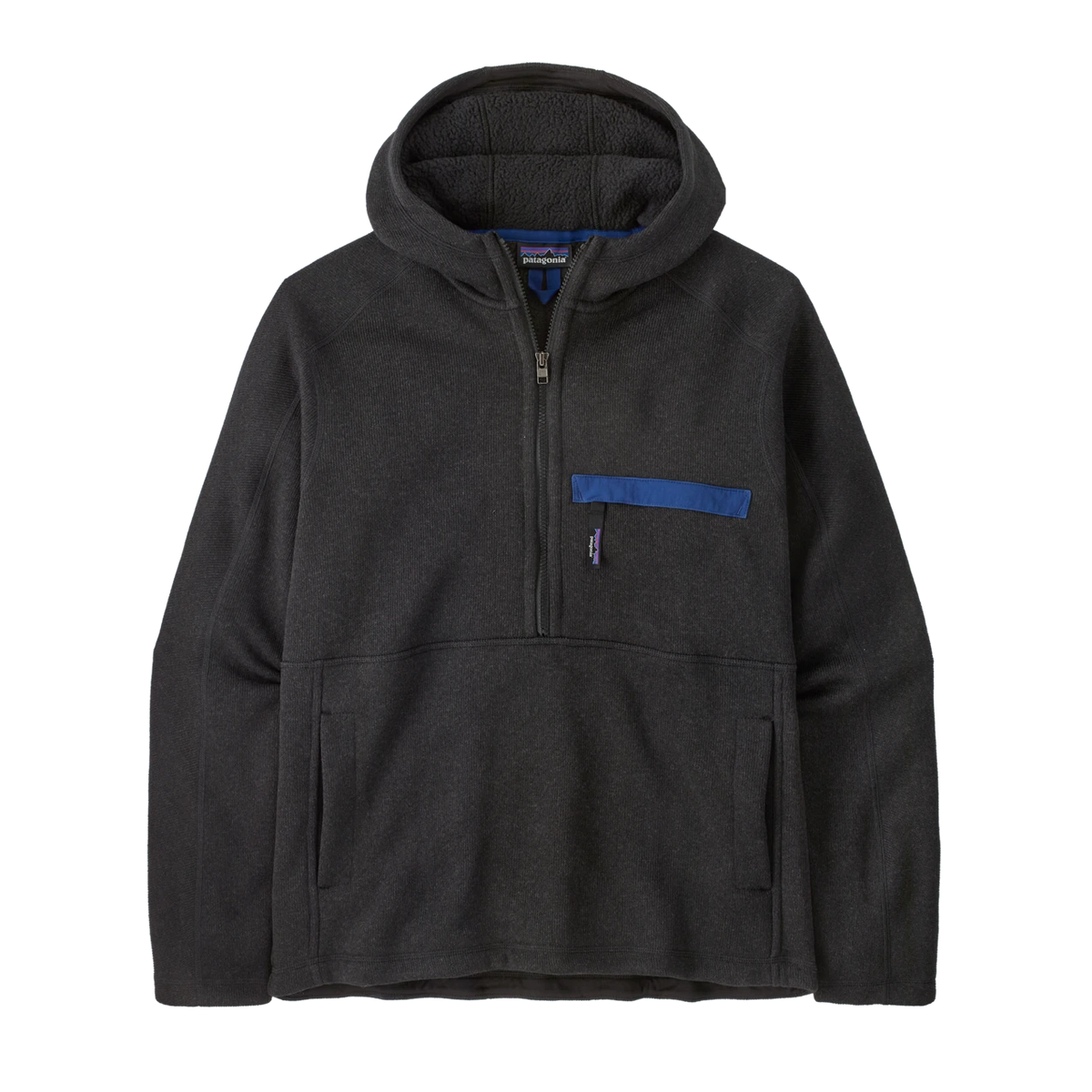 Patagonia Better Sweater 1/2 Zip Pullover - BLACK
