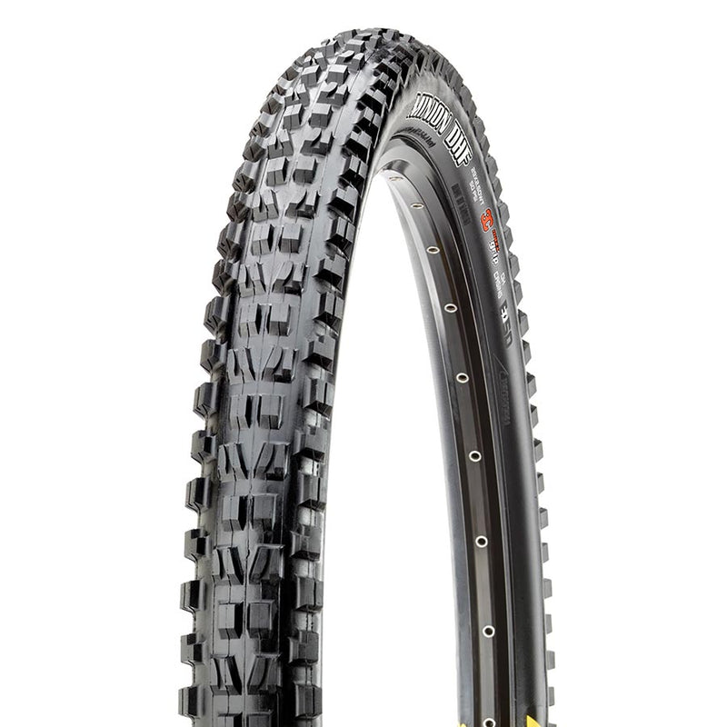 Maxxis Minion DHF MTB 3C Maxx Grip Compound Tubeless Ready Folding Tire | Ultimate Trail Tire for Speed and Control in Any Terrain