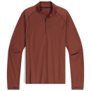 Outdoor Research Men's Echo Quarter Zip Flat-Seam Construction Raglan Sleeves