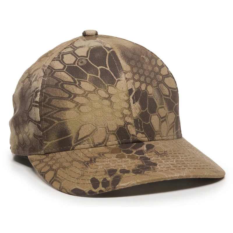 Outdoor Cap 301IS Camo Trucker Cap – Pro Round Crown with Canvas Finish