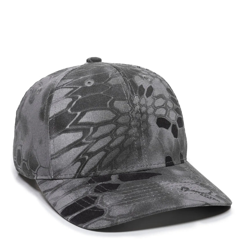 Outdoor Cap 301IS Camo Trucker Cap – Pro Round Crown with Canvas Finish