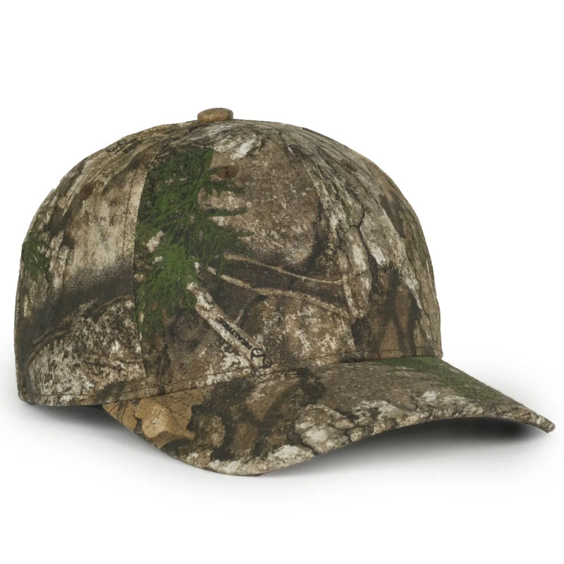 Outdoor Cap 301IS Camo Trucker Cap – Pro Round Crown with Canvas Finish