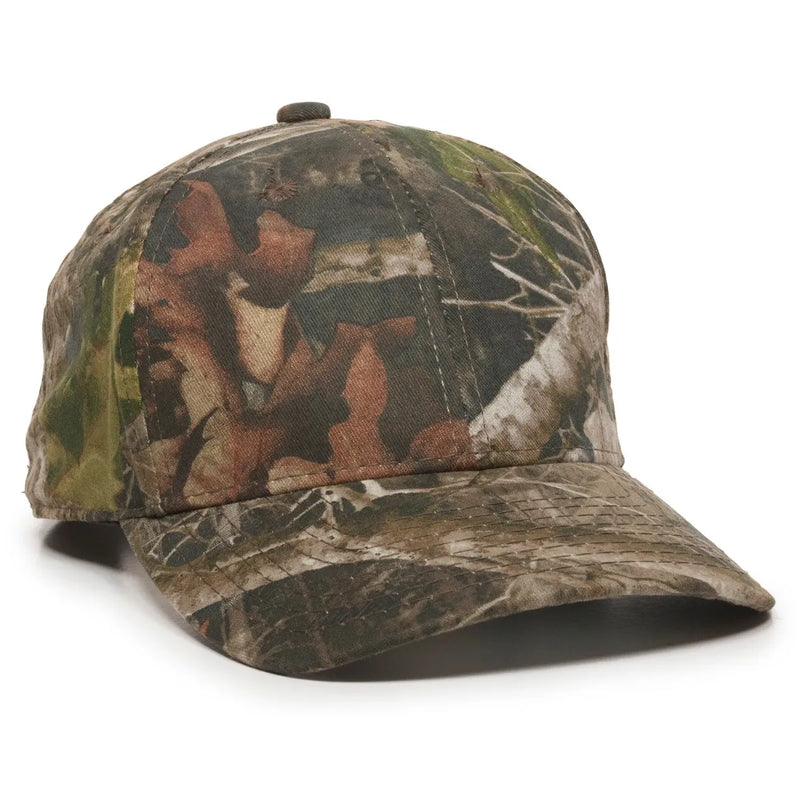Outdoor Cap 301IS Camo Trucker Cap – Pro Round Crown with Canvas Finish