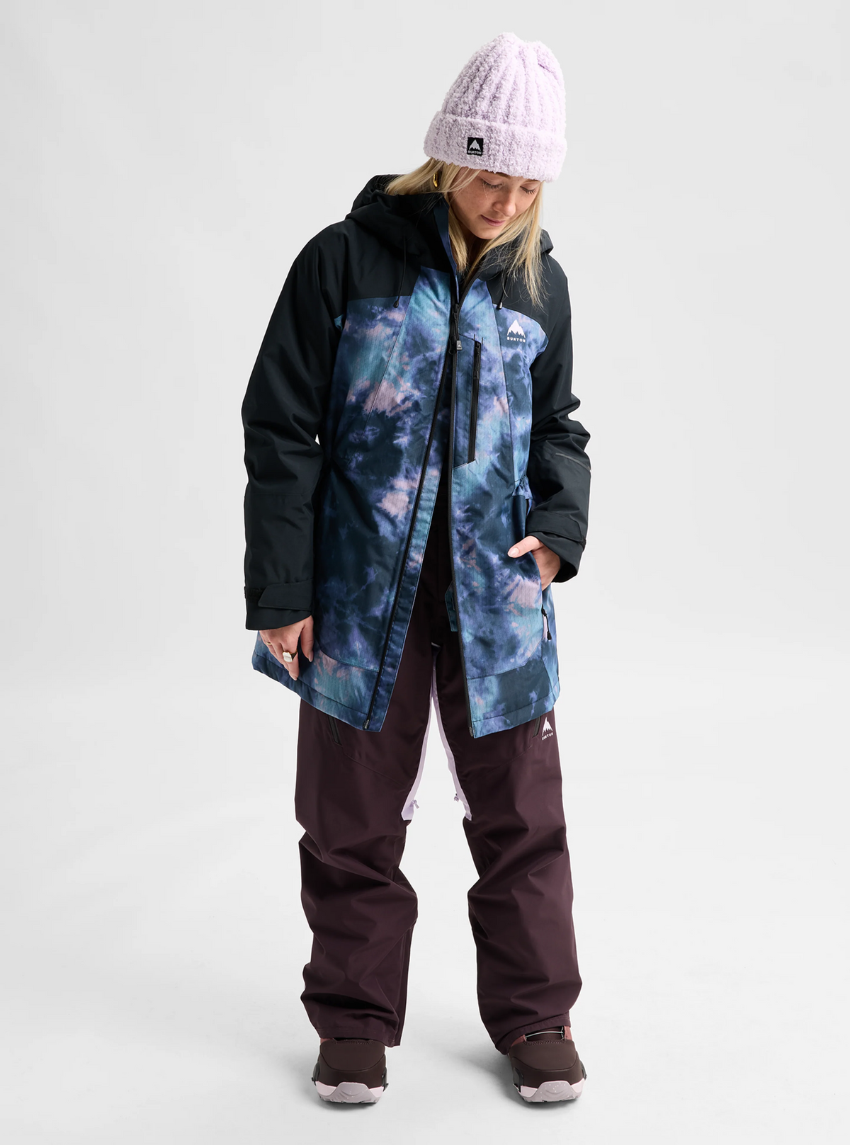 Burton Reserve 2L Insulated Jacket - True Black/Crystal Dye back