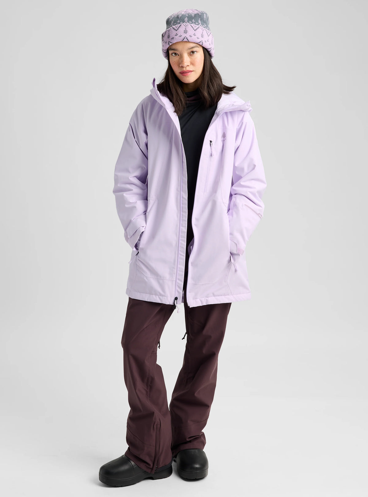 Burton Reserve 2L Insulated Jacket - Moondust Purple back