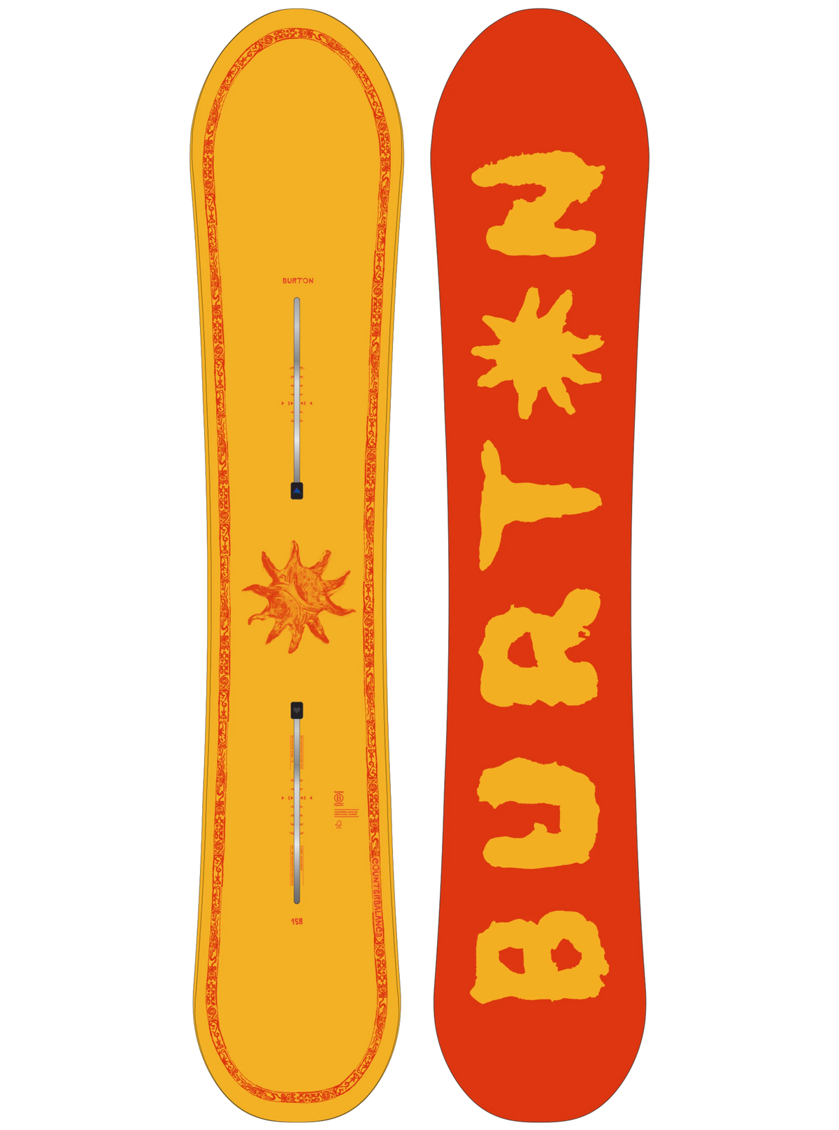 Burton Counterbalance Camber Snowboard 2027 - Sun Glow
