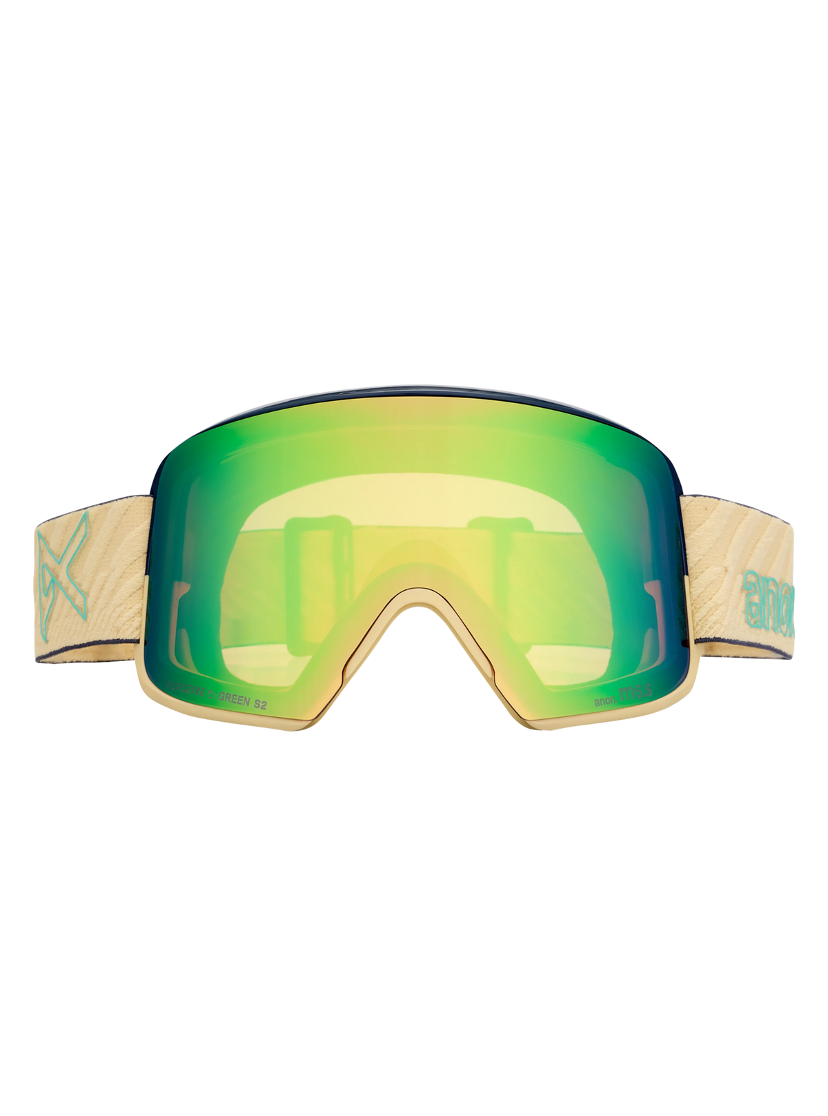 Anon M6S Goggles - Beechwood, Variable Green / Cloudy Pink