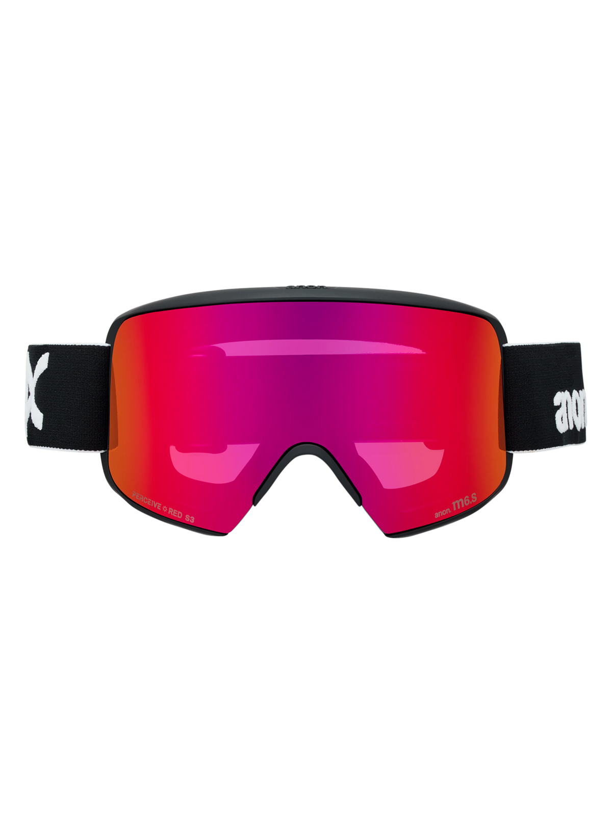 Anon M6S Goggles - Black, Sunny Red / Cloudy Burst