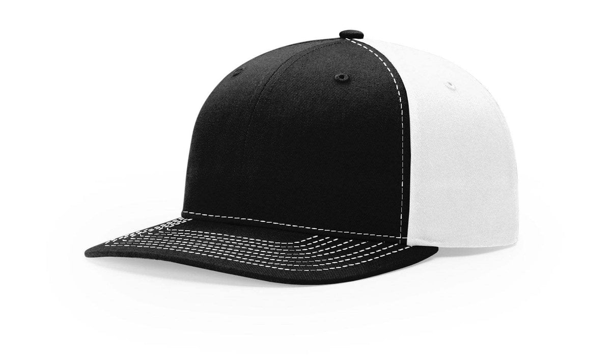 Richardson 312 Solid Twill Trucker Hat – Structured 6-Panel Mesh-Back Snapback Cap