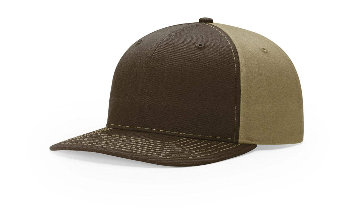 Richardson 312 Solid Twill Trucker Hat – Structured 6-Panel Mesh-Back Snapback Cap