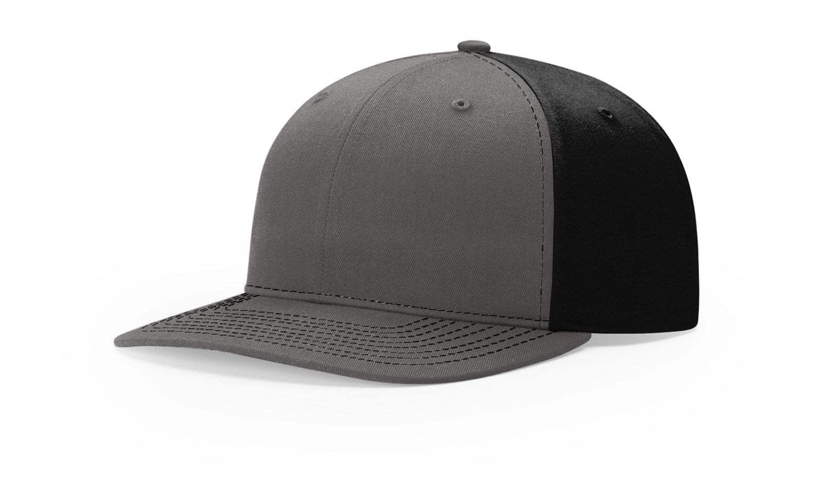 Richardson 312 Solid Twill Trucker Hat – Structured 6-Panel Mesh-Back Snapback Cap