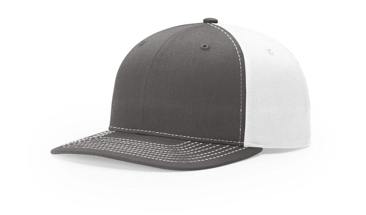 Richardson 312 Solid Twill Trucker Hat – Structured 6-Panel Mesh-Back Snapback Cap